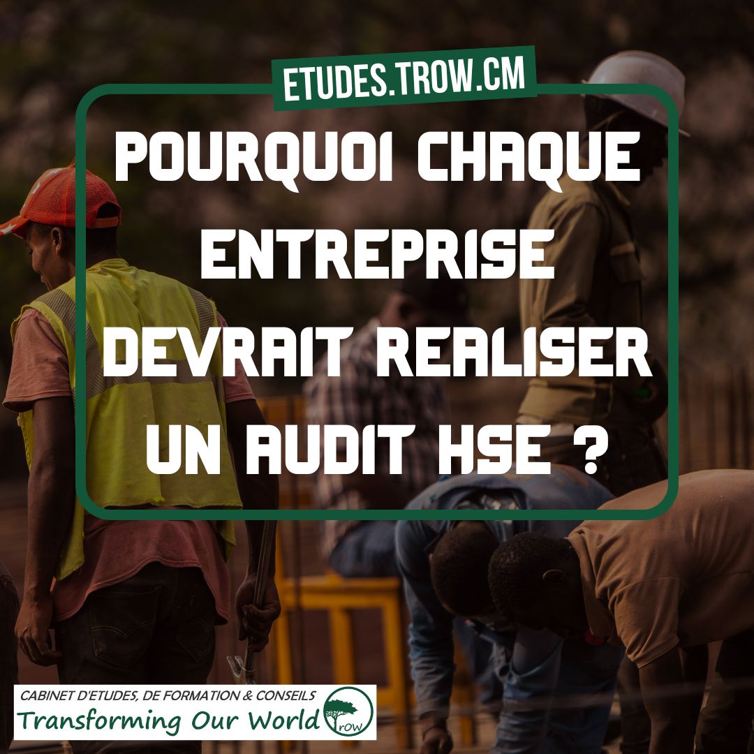 Pourquoi chaque entreprise devrait réaliser un audit HSE
